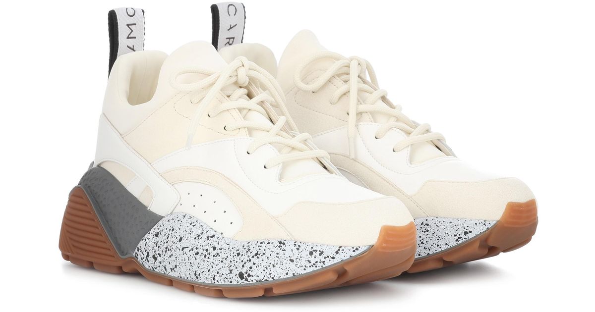 Stella McCartney Synthetic Eclypse Sneakers in White - Lyst