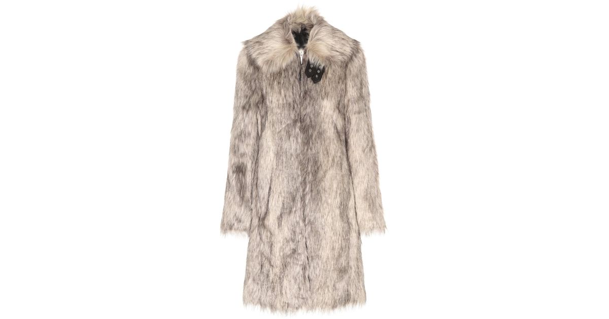 Wolf Fur Coat >> Helmut Lang Wolf Faux Fur Coat In Gray Lyst Wolf Fur Coat >> Helmut Lang Wolf Faux Fur Coat In Gray Lyst
