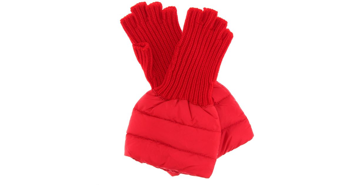 Moncler Guantes rojo Moncler Guantes rojo