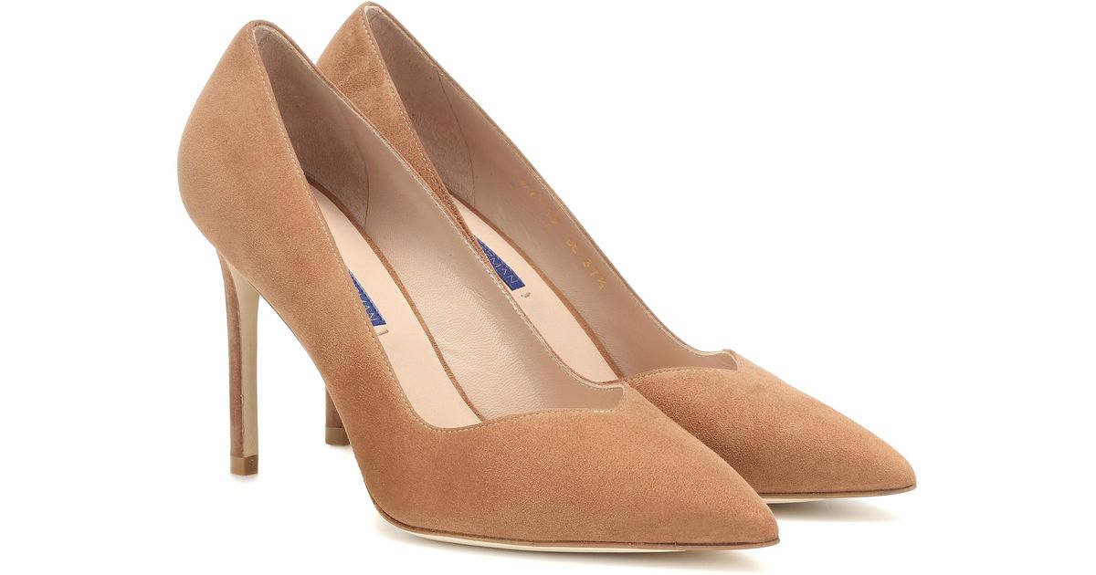 stuart weitzman wide width pumps