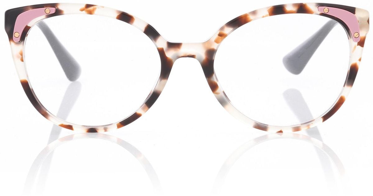 prada cat eye glasses