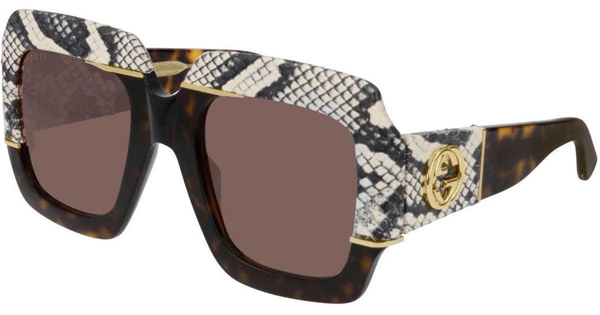 gucci snakeskin sunglasses