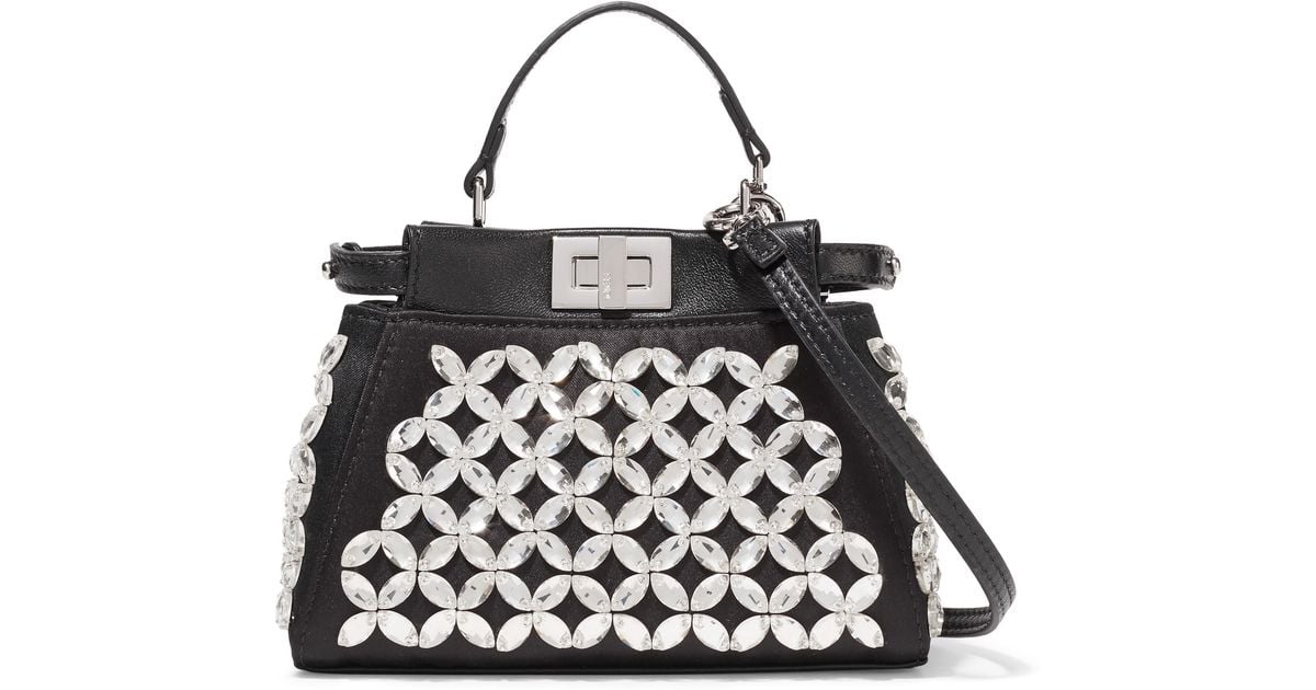 Lyst - Fendi Micro Peekaboo Micro Peekaboo in Black