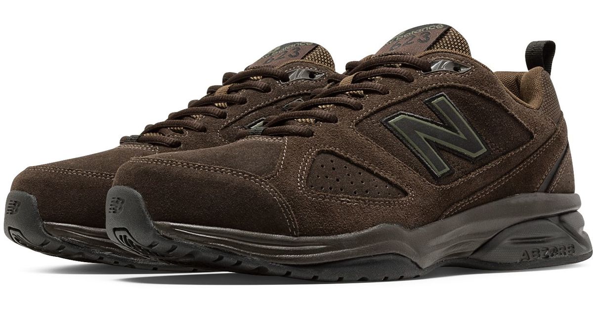 New balance 623v3 Suede Trainer in Brown for Men | Lyst