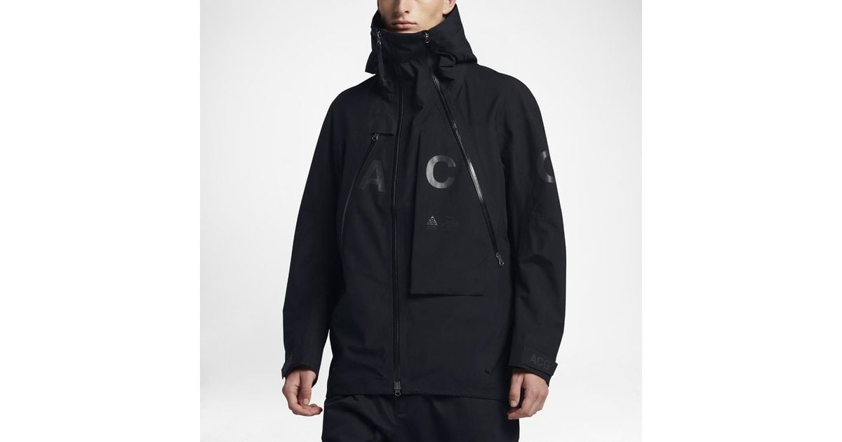 nikelab acg alpine jacket black