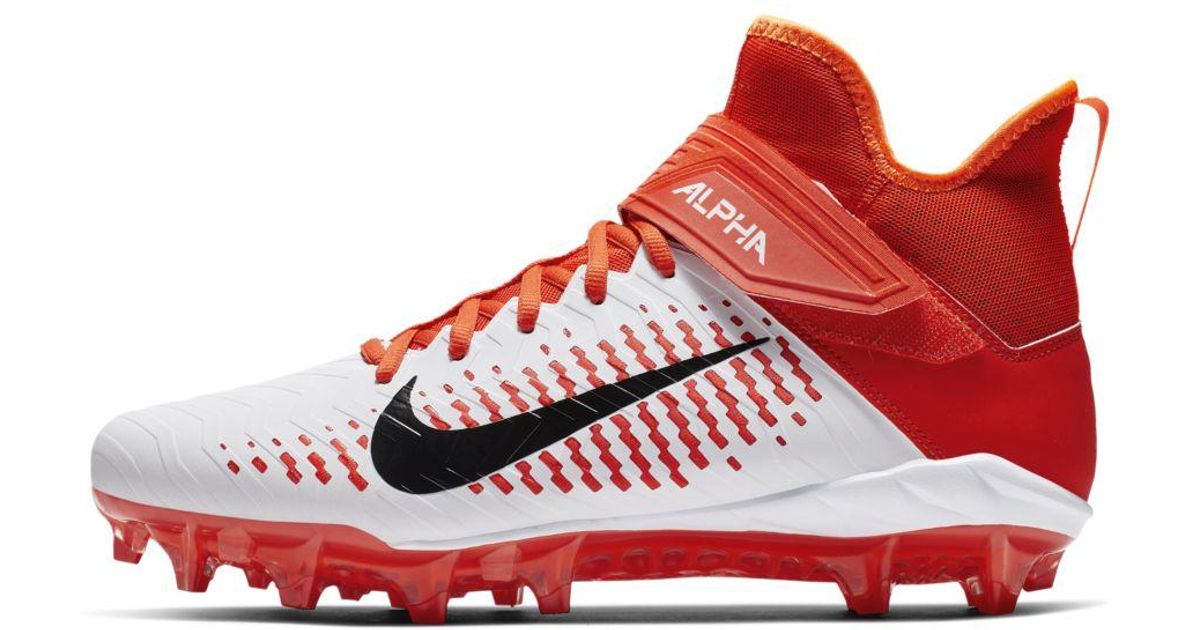 nike men's alpha menace varsity mid football cleats