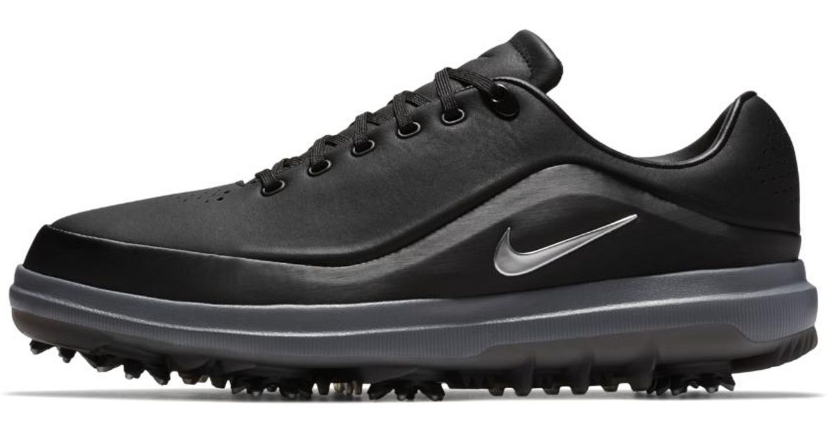 nike air golf shoes black