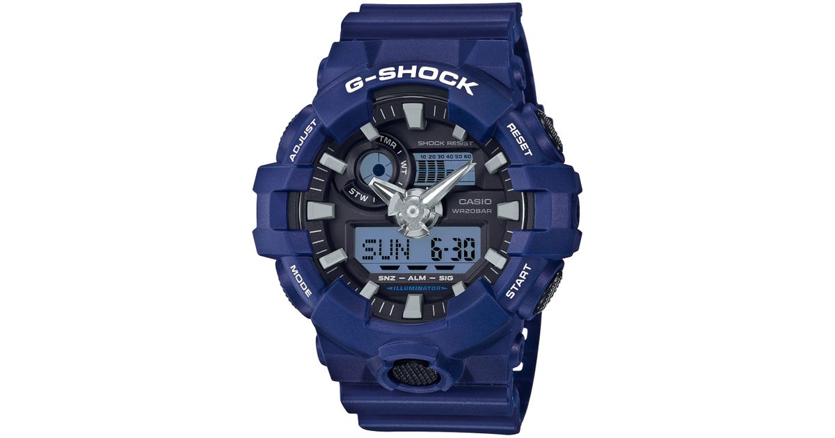 g shock blue yellow