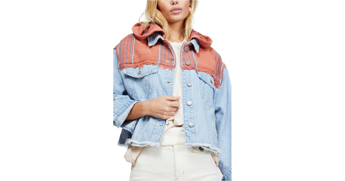 free people baja hooded jacket