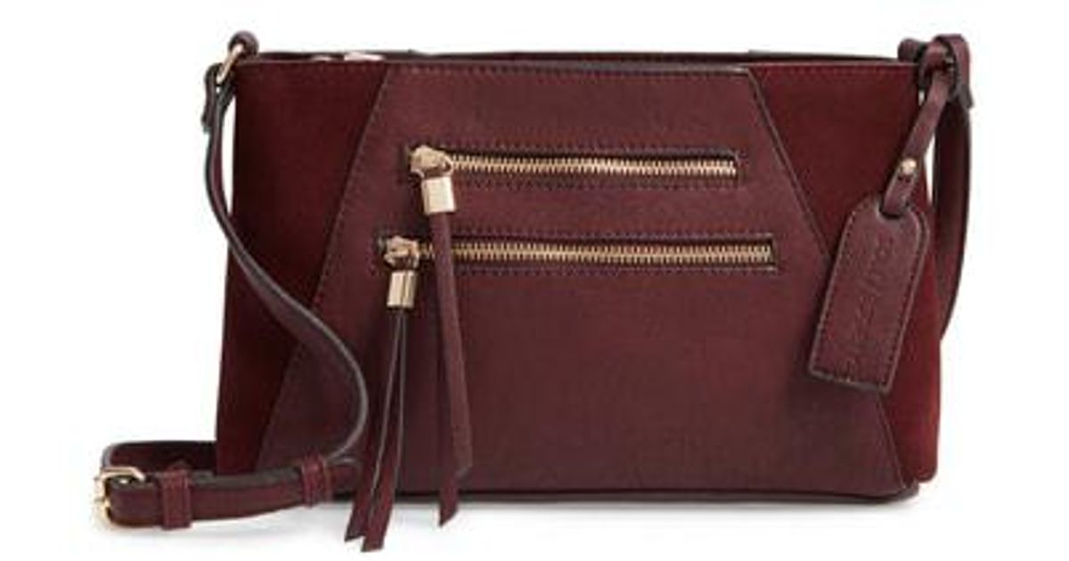 Lyst Sole Society Chele Convertible Crossbody Bag In Red