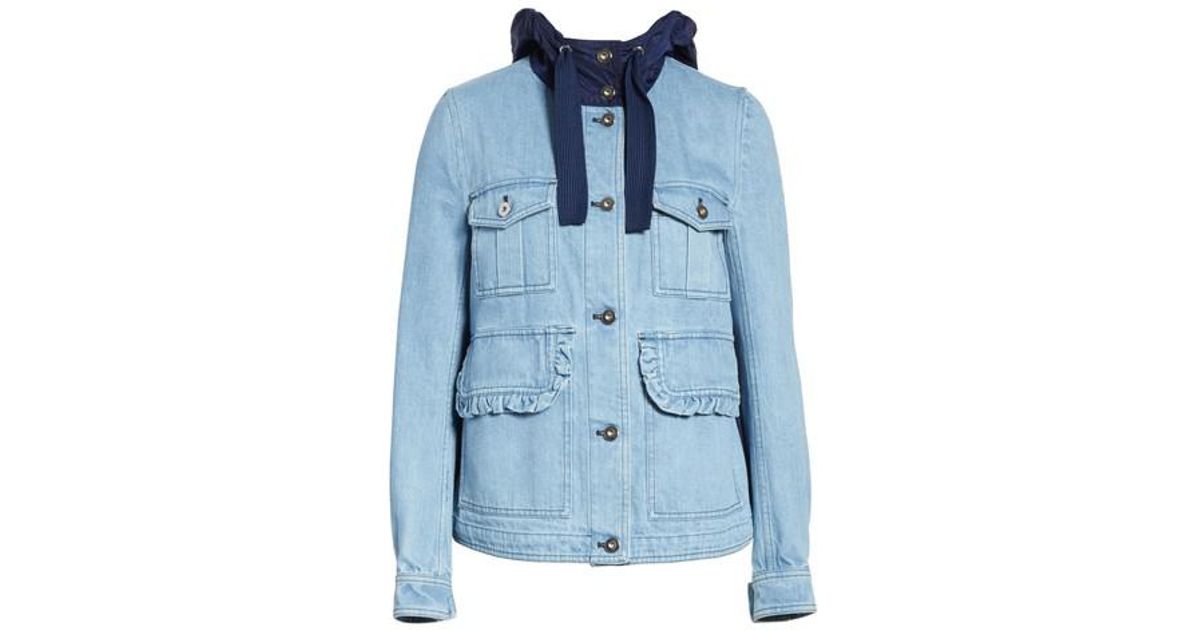 moncler denim jacket