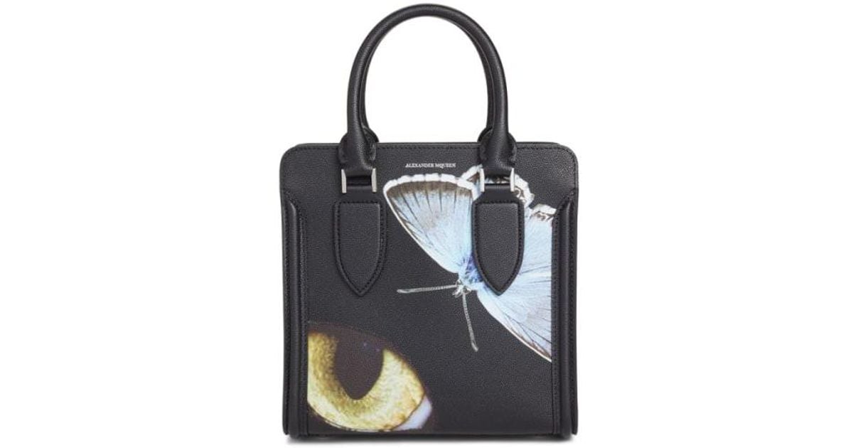 Lyst Alexander Mcqueen Small E Obsession Print Calfskin Lyst Alexander Mcqueen Small E Obsession Print Calfskin Leather Tote
