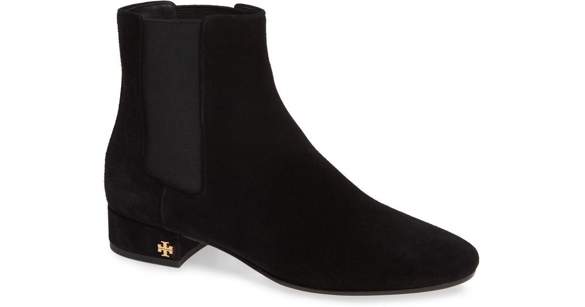 tory burch chelsea lug boots