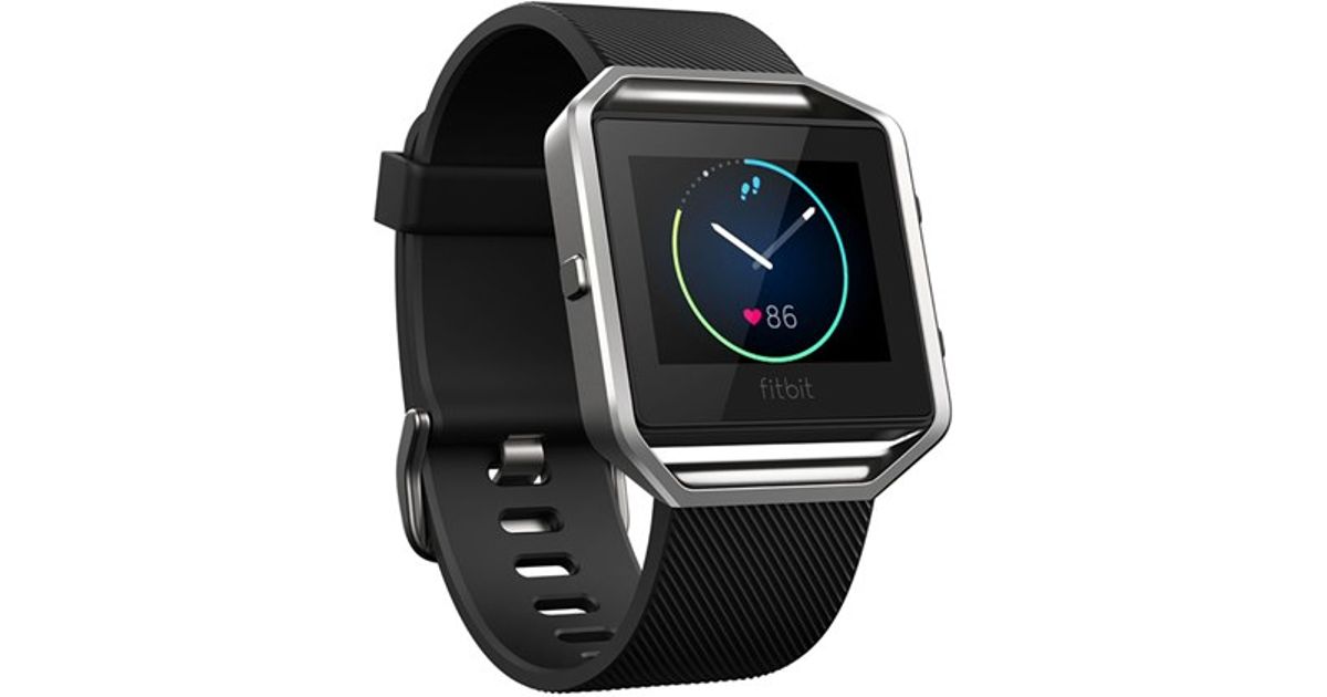 Fitbit 'blaze' Smart Fitness Watch in Black | Lyst