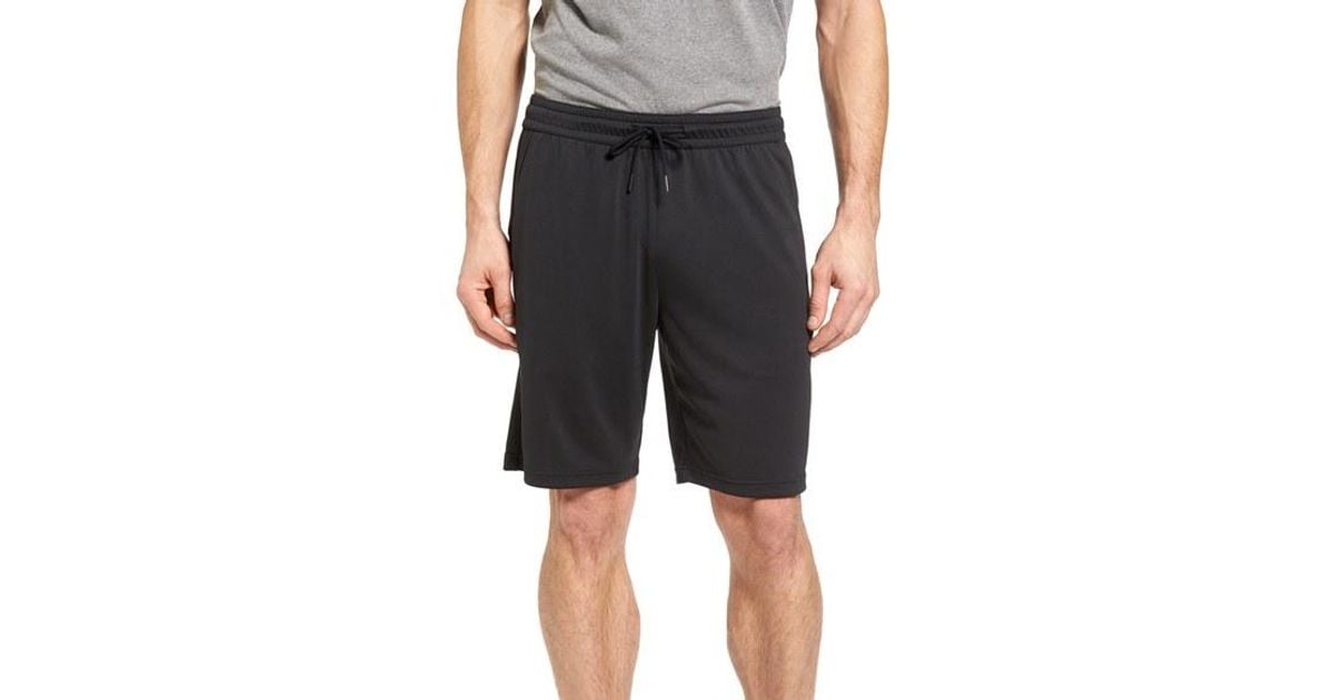 Bpm fueled by zella Zella Pyrite Knit Shorts in Black for Men Lyst