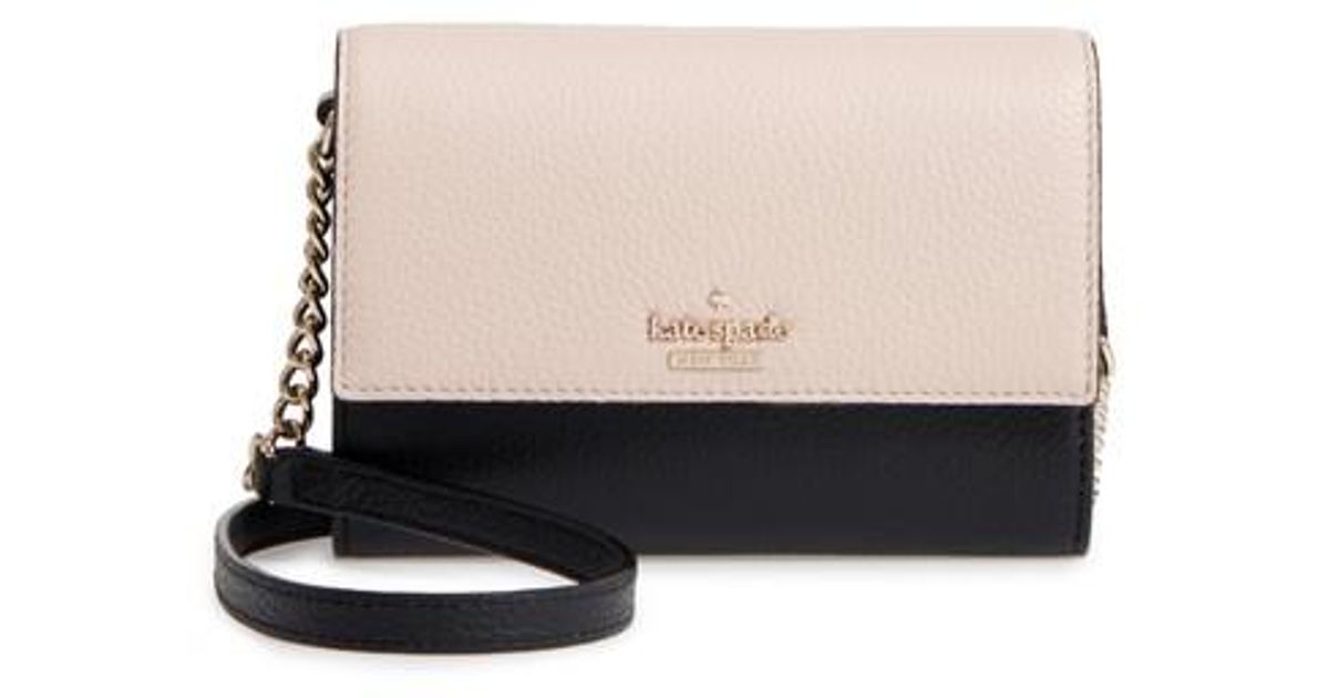 Lyst Kate Spade Jackson Street Iva Leather Crossbody Bag