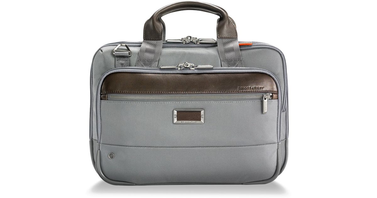 Lyst Briggs & Riley work Small Expandable Ballistic Nylon Laptop