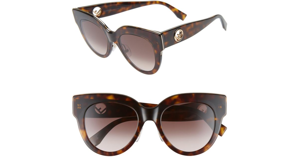 fendi havana ff sunglasses