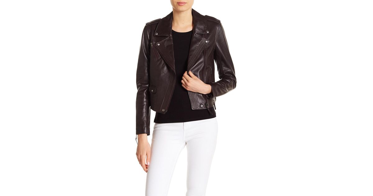 Lyst Paige Danette Leather Jacket