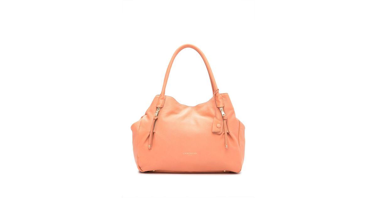 Lyst Liebeskind Berlin Sierra Marrakesh Leather Handbag In Pink