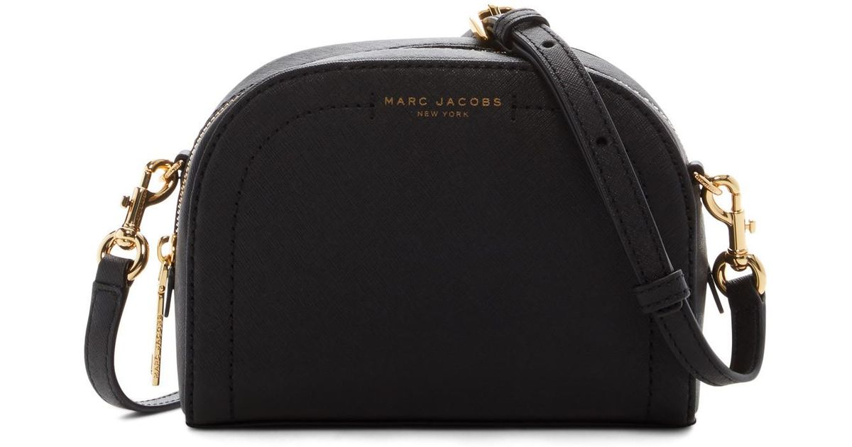 Lyst Marc Jacobs Playback Leather Crossbody Bag In Black