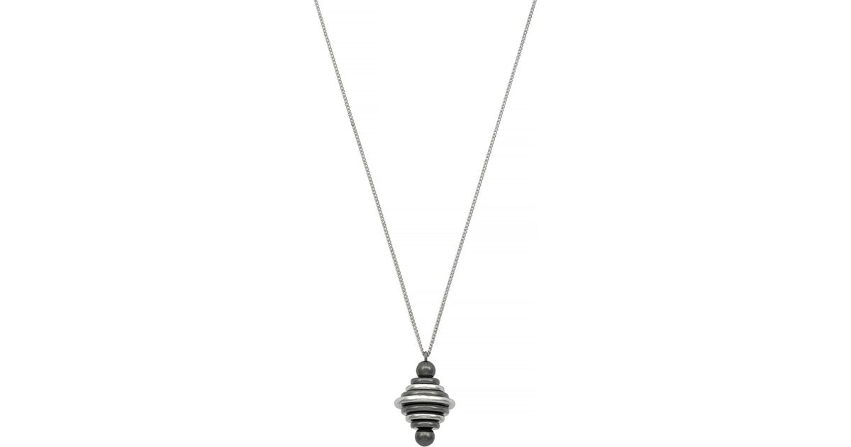 Botkier Metallic Beehive Pendant Necklace Lyst