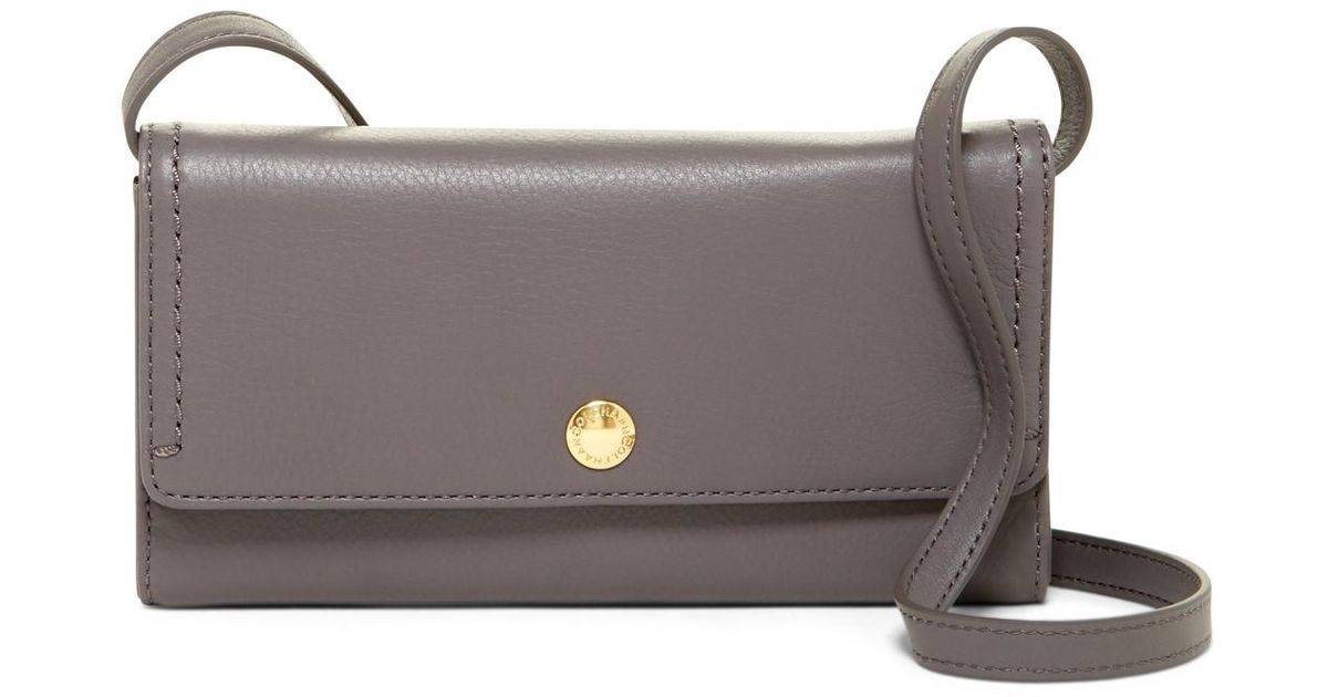 Lyst Cole Haan Benson Ii Leather Smartphone Crossbody