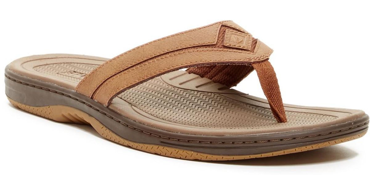 sperry havasu flip flops