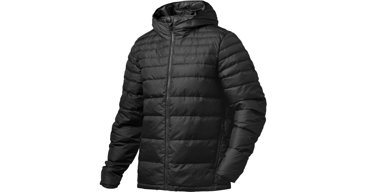 Lyst - Oakley Thermo Down Jacket in Black for Men