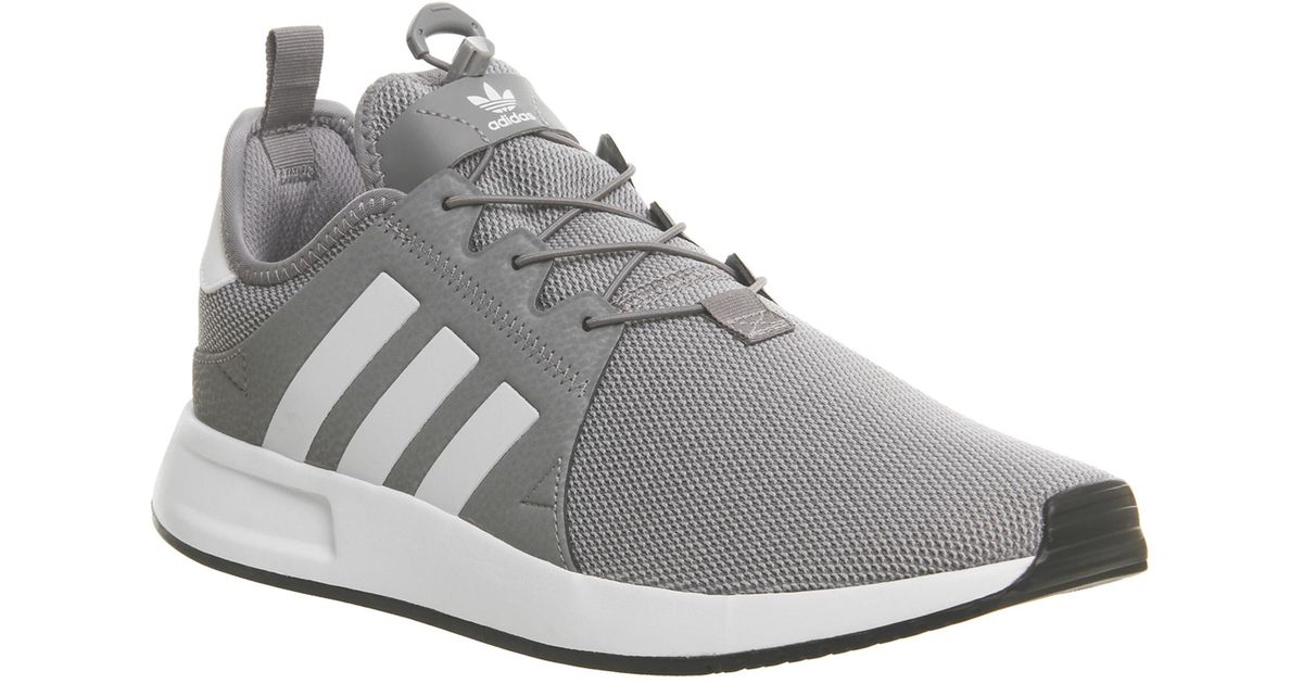 grey striped adidas