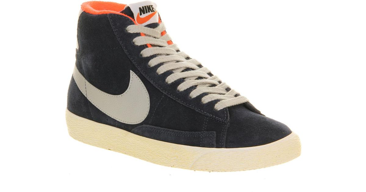nike blazer high vintage suede