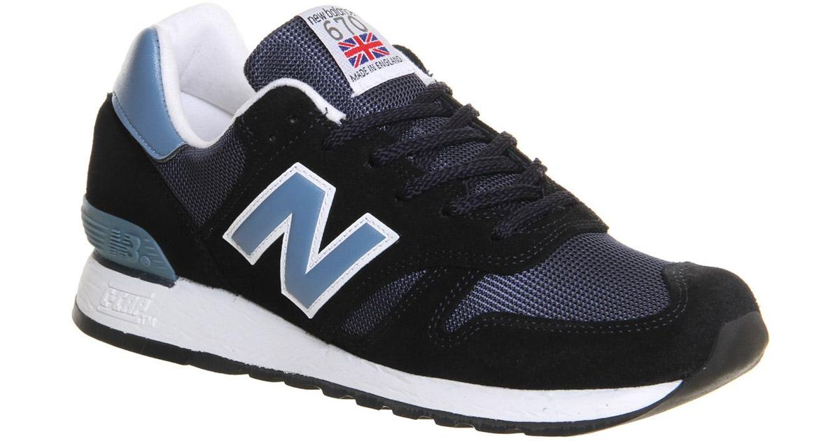new balance 670 men blue