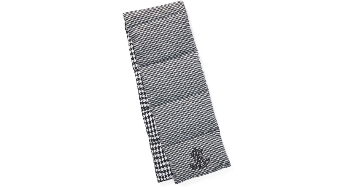 ralph lauren houndstooth puffer