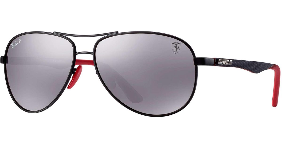 Ray-Ban Rb8313m Scuderia Ferrari Collection in Black for