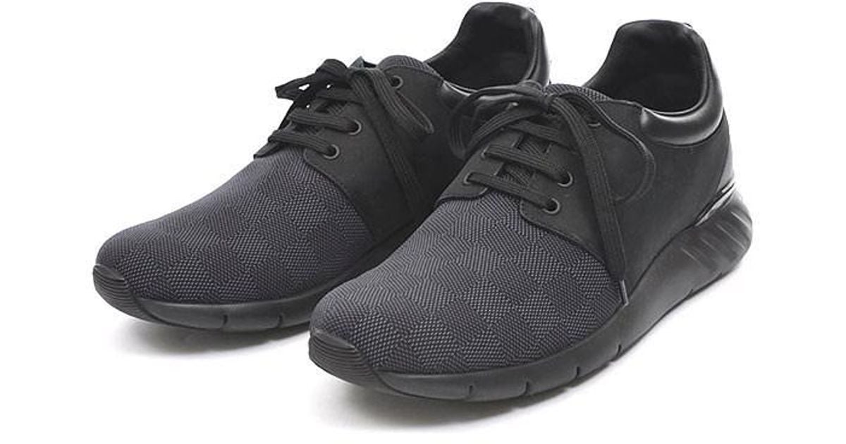 Lyst - Louis Vuitton Damier Glough Fast Lane Line Sneaker # 7 1a2 Ctp in Black for Men