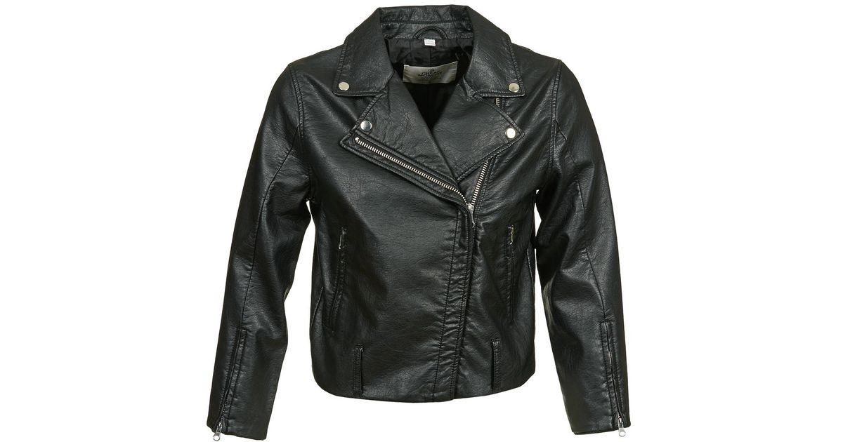 Monday Wish Leather Jacket In Black Lyst