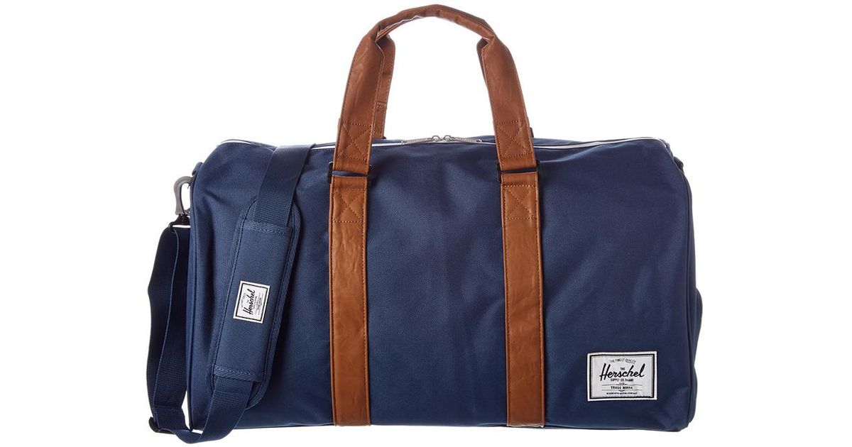 Herschel Supply Co Blue Novel Travel Bag For Men