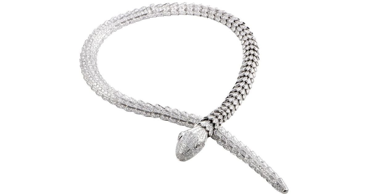 bulgari serpenti necklace cost