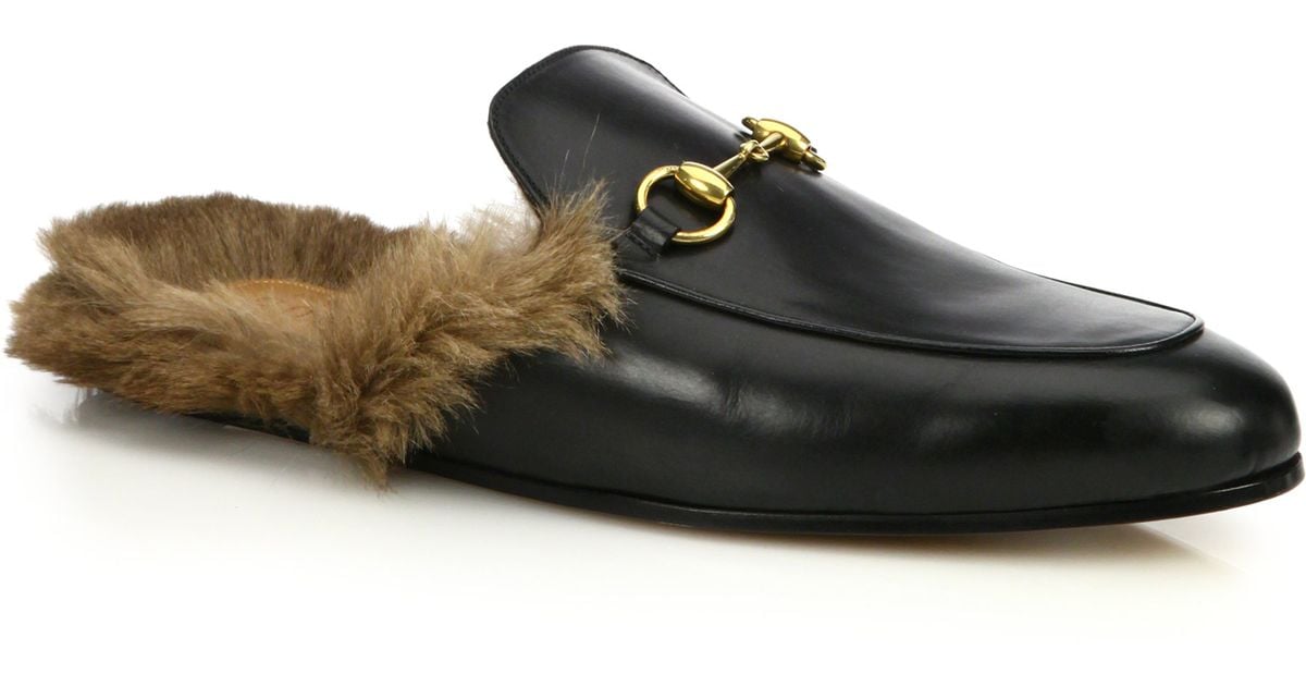 Gucci Slides With Fur - Style Inspirations