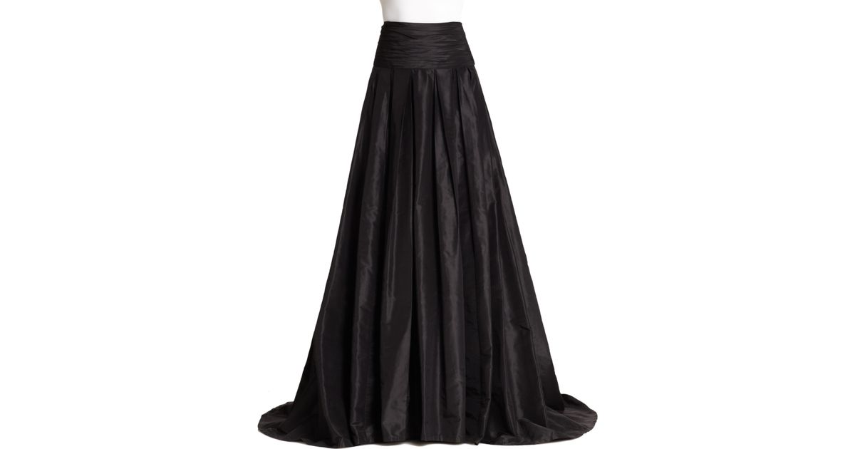Carolina herrera Icon Collection Silk Cummerbund Ball Gown Skirt in ...