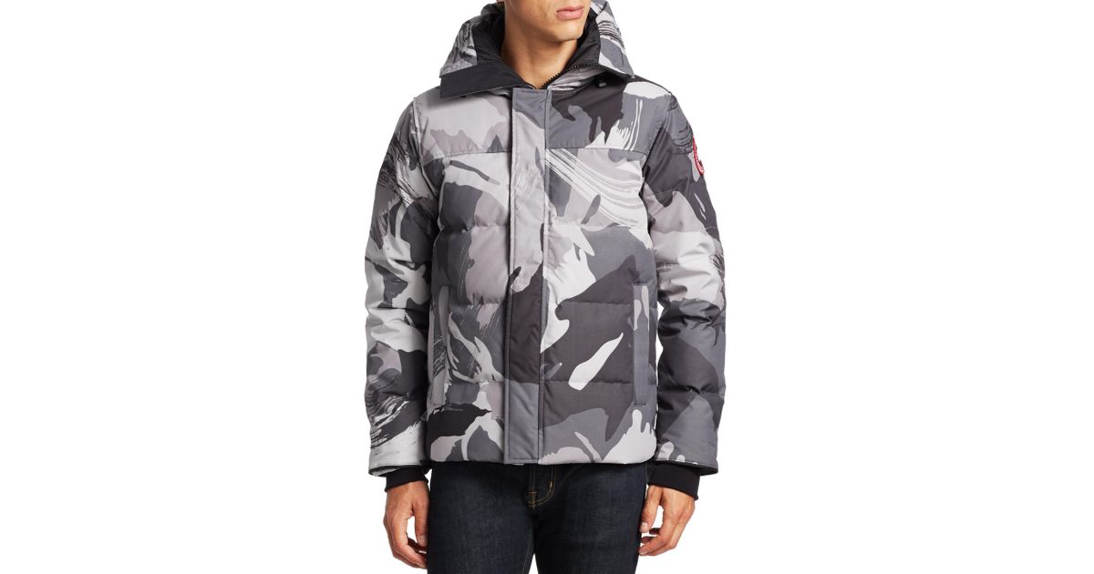 canada goose Parkas Grey Camo canada goose Parkas Grey Camo