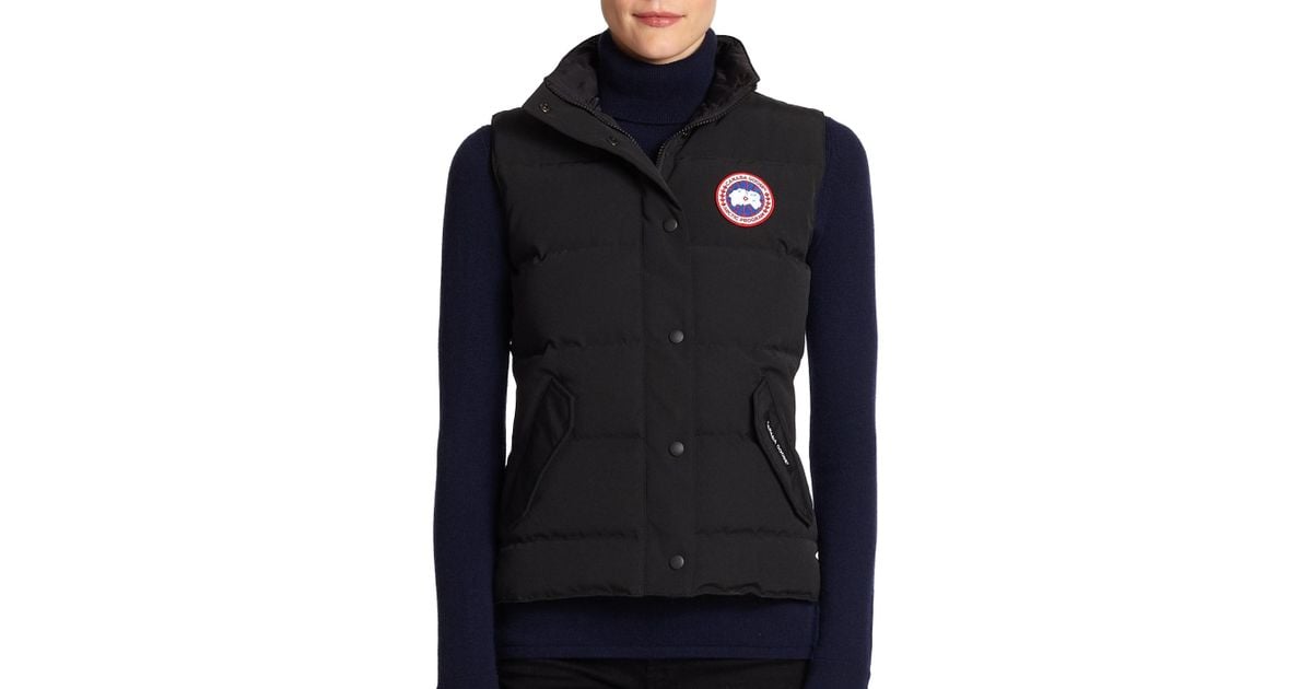 Lyst - Canada Goose Women's Freestyle Vest - White - Size Xs in Black