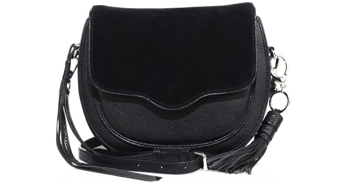 Rebecca Minkoff Leather Barrel Crossbody Bag IUCN Water