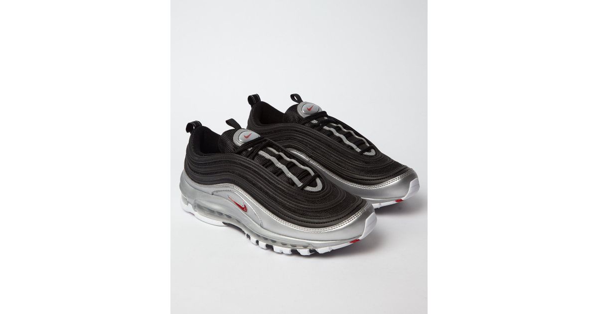 Nike White Silver Air Max 97 B Sides Qs Trainers Nike White Silver Air Max 97 B Sides Qs Trainers