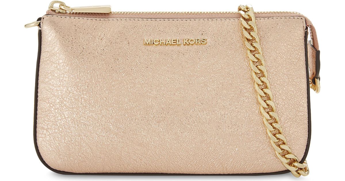 Lyst - Michael Michael Kors Mini Amor Glitter Shoulder Bag