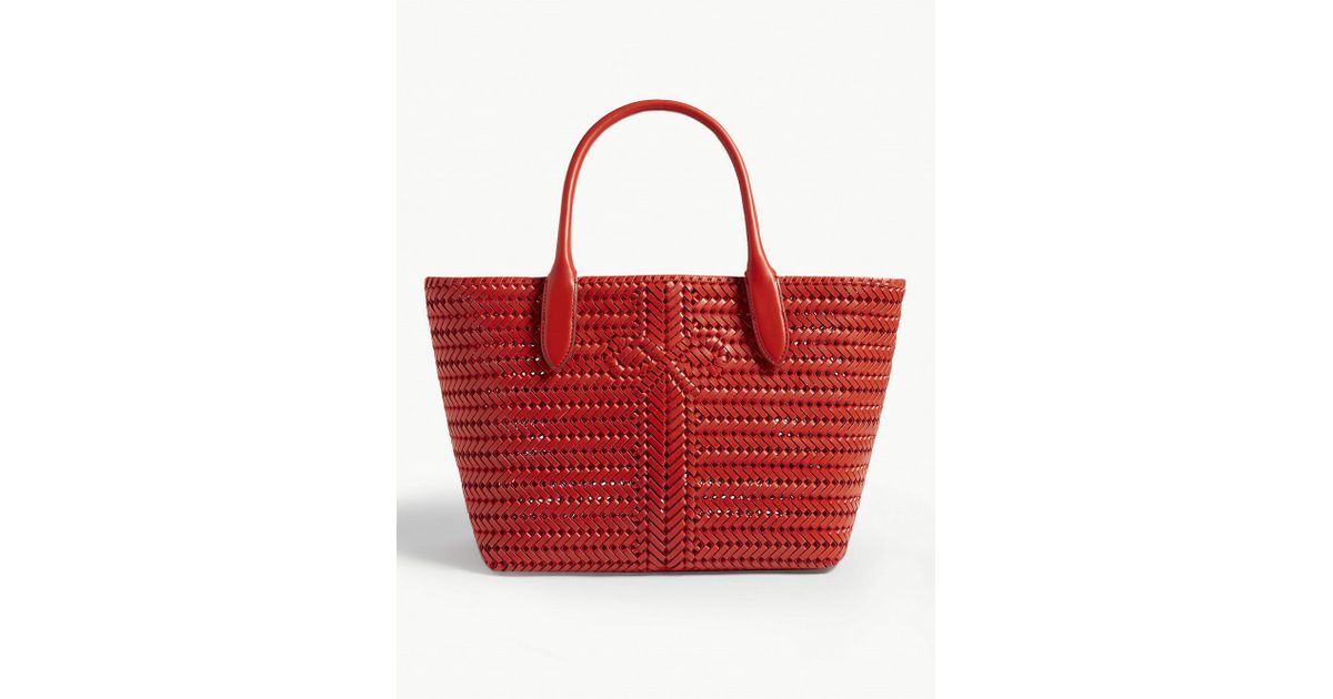 anya hindmarch woven bag