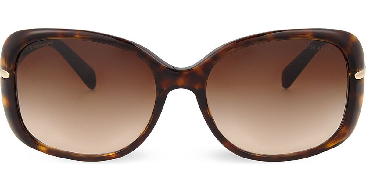 prada havana glasses