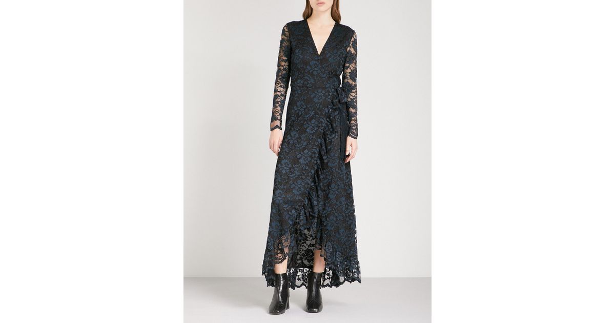 ganni maxi dress