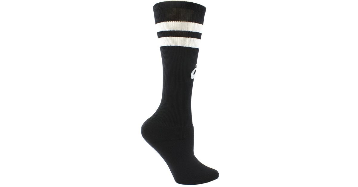 asics old school striped knee high socks asics old school striped knee high socks
