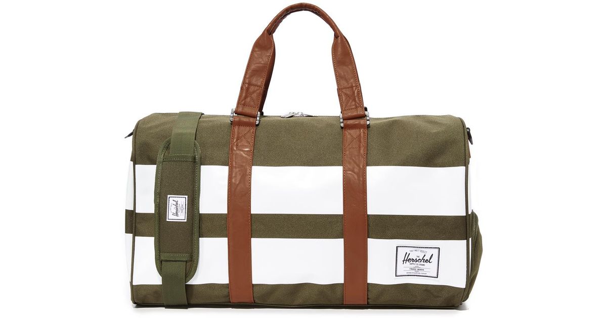 Lyst Herschel Supply Co. Novel Duffel Bag in Green